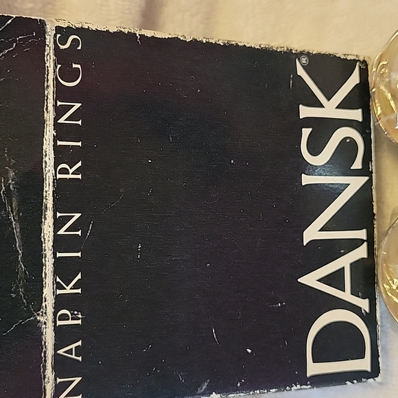 Dansk Silver Napkin Rings Set - Picture 2 of 5